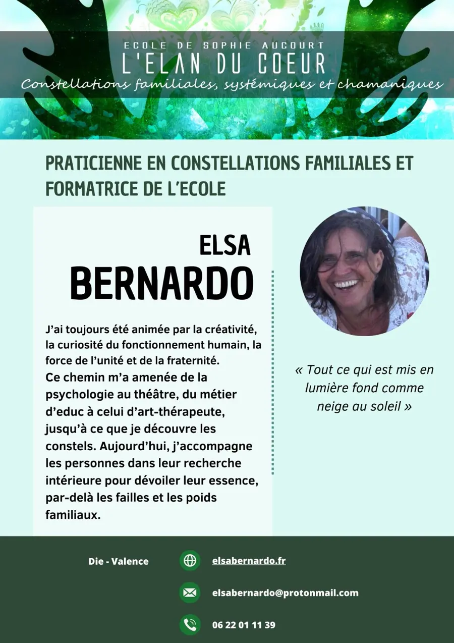 Fiche praticienne Elsa Bernardo